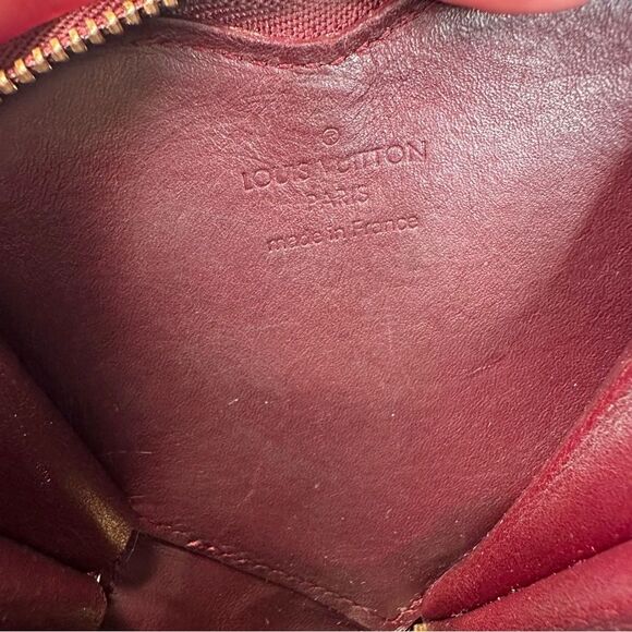 LOUIS VUITTON Vernis Leopard Coeur Heart Coin Purse - Picture 6 of 9